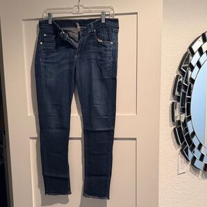 rag & bone Dark Blue Skinny Jeans